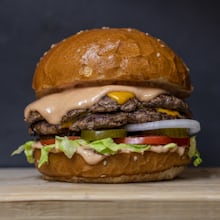 Simbolična fotografija: HAMBURGER